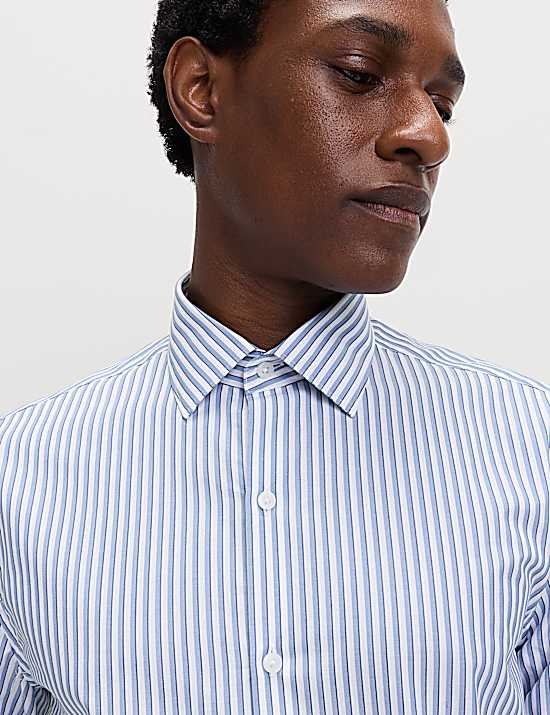 Tailored Striped Longline Waistcoat