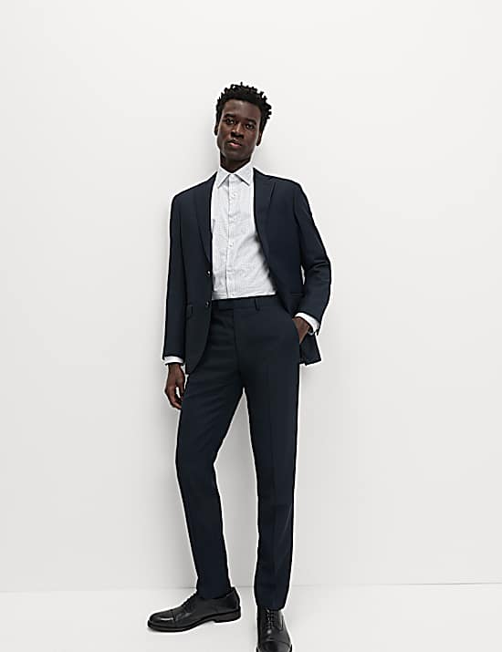 Tailored Striped Longline Waistcoat