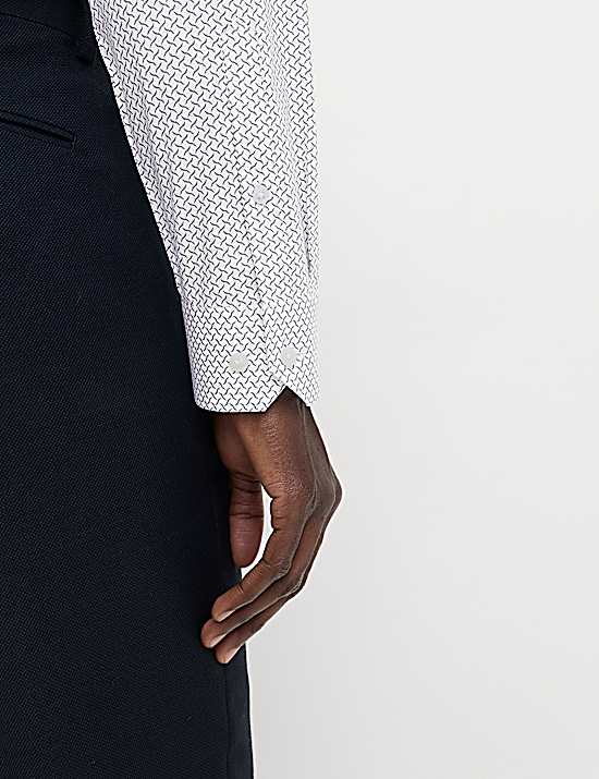 Tailored Striped Longline Waistcoat