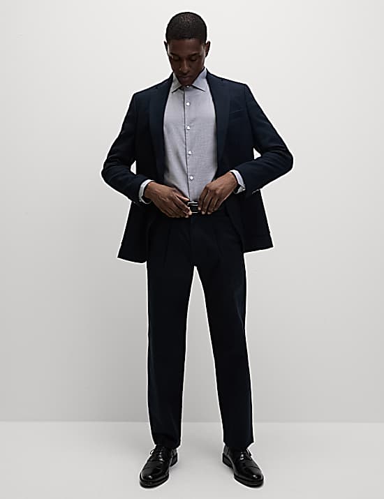 Tailored Striped Longline Waistcoat