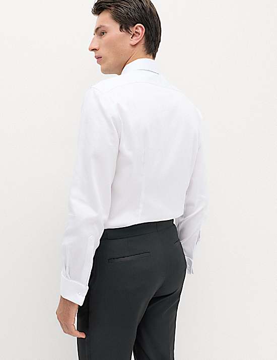 Tailored Striped Longline Waistcoat