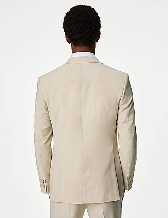 Tailored Striped Longline Waistcoat