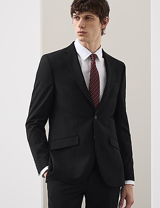 Tailored Striped Longline Waistcoat