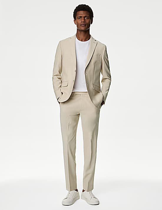 Tailored Striped Longline Waistcoat
