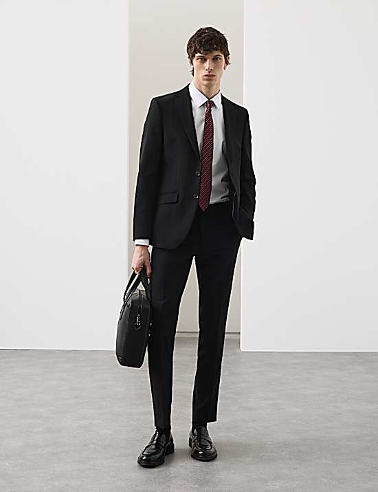 Tailored Striped Longline Waistcoat