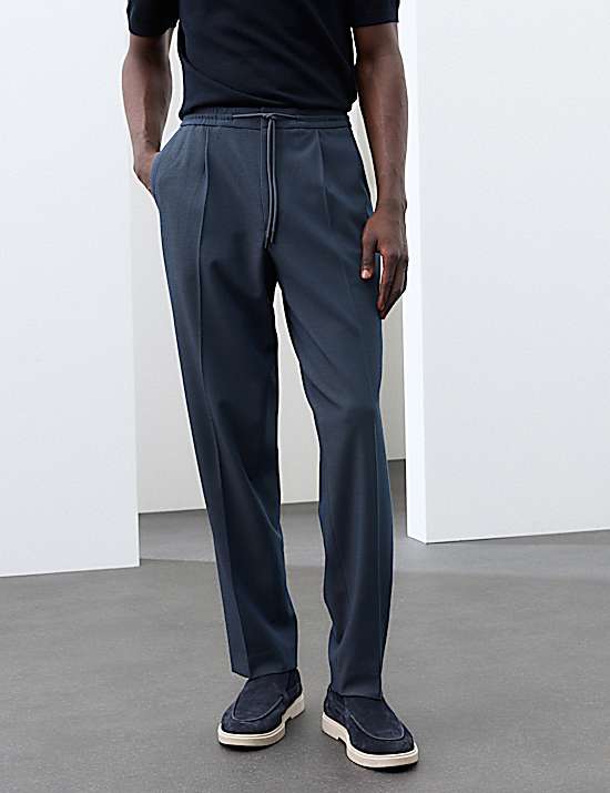 Tailored Striped Longline Waistcoat