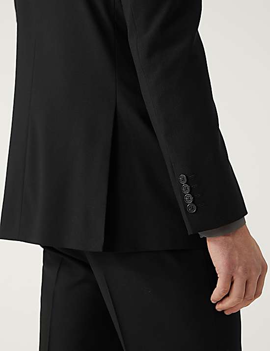 Tailored Striped Longline Waistcoat
