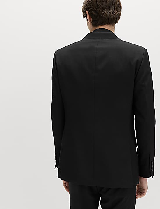 Tailored Striped Longline Waistcoat