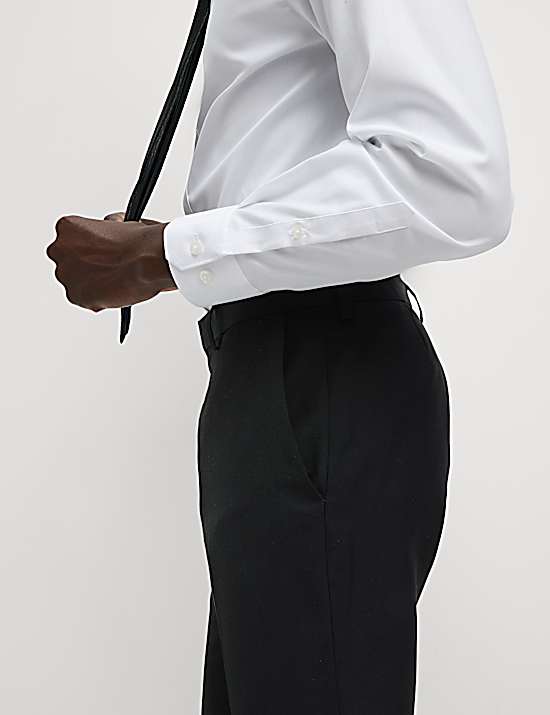 Tailored Striped Longline Waistcoat