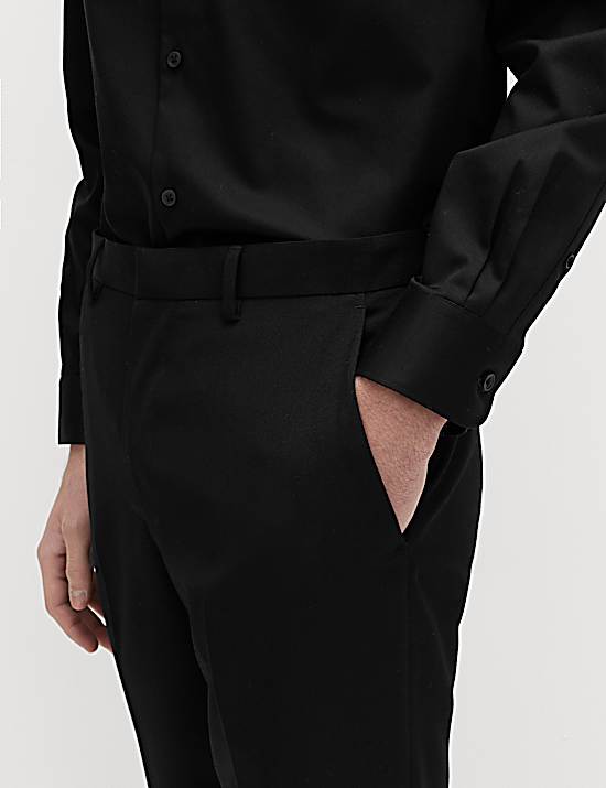 Tailored Striped Longline Waistcoat