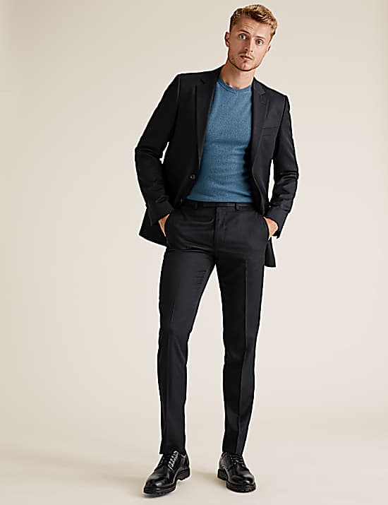 Tailored Striped Longline Waistcoat