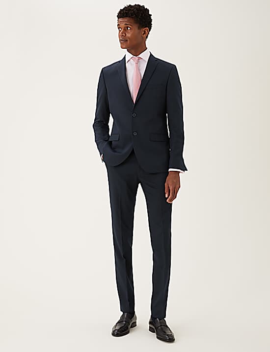 Tailored Striped Longline Waistcoat