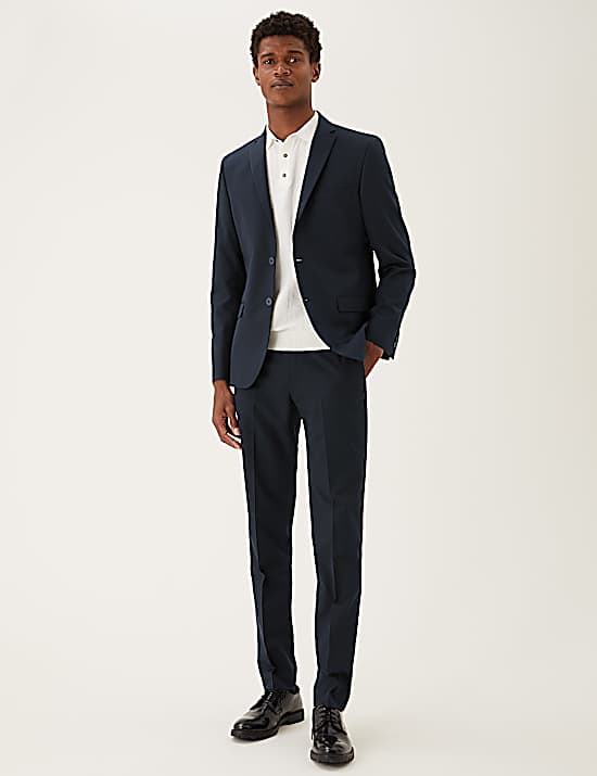 Tailored Striped Longline Waistcoat