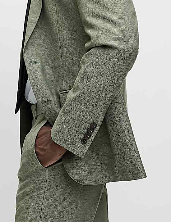 Tailored Striped Longline Waistcoat