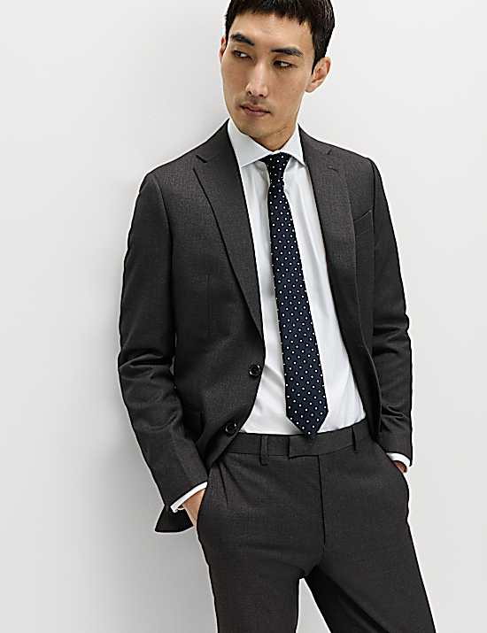 Tailored Striped Longline Waistcoat