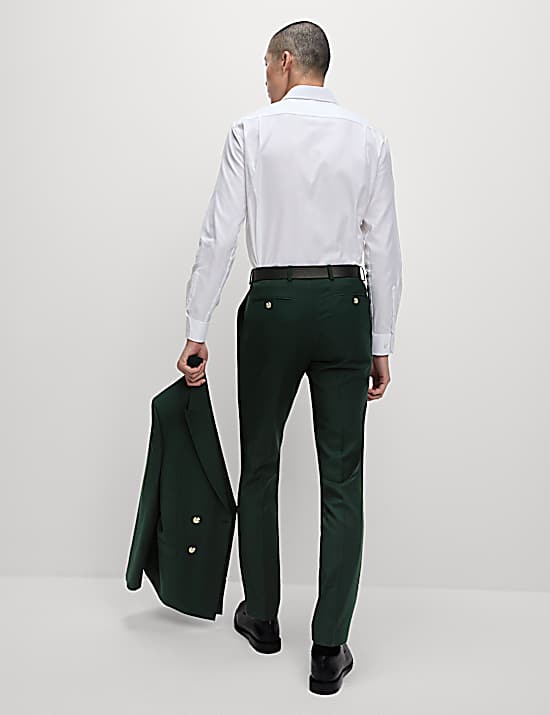 Tailored Striped Longline Waistcoat
