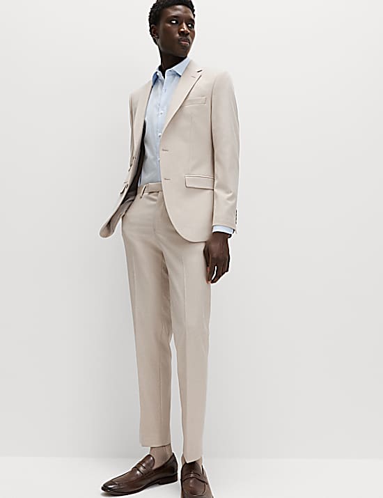 Tailored Striped Longline Waistcoat