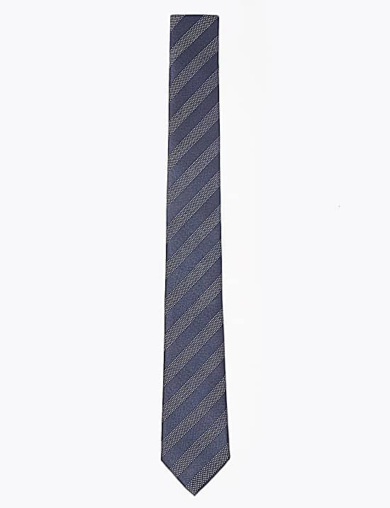 Tailored Striped Longline Waistcoat