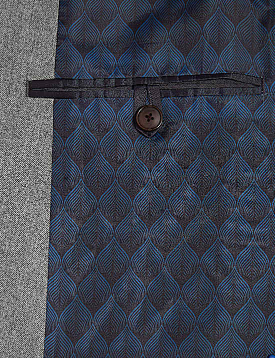 Tailored Striped Longline Waistcoat