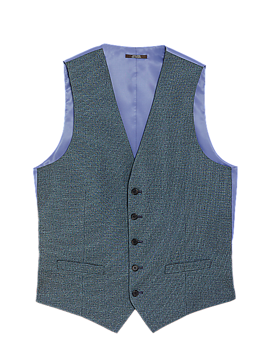 Tailored Striped Longline Waistcoat