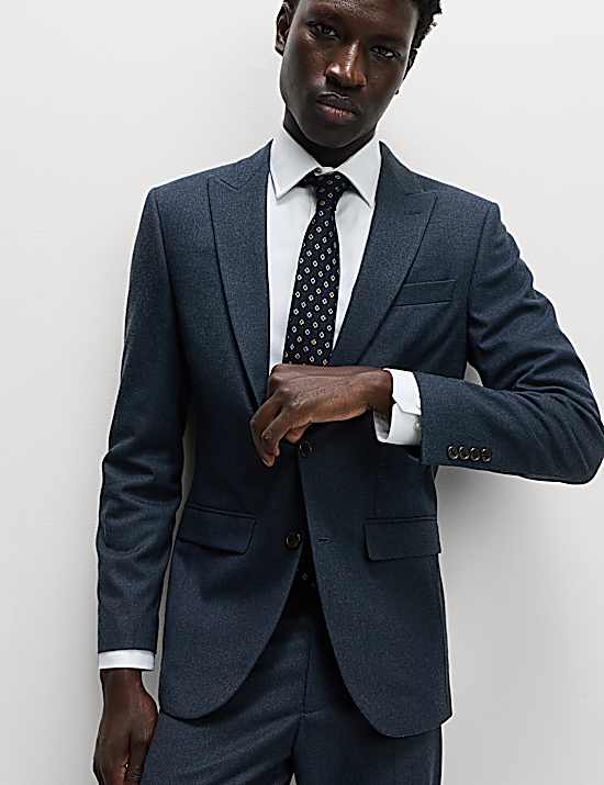 Tailored Striped Longline Waistcoat
