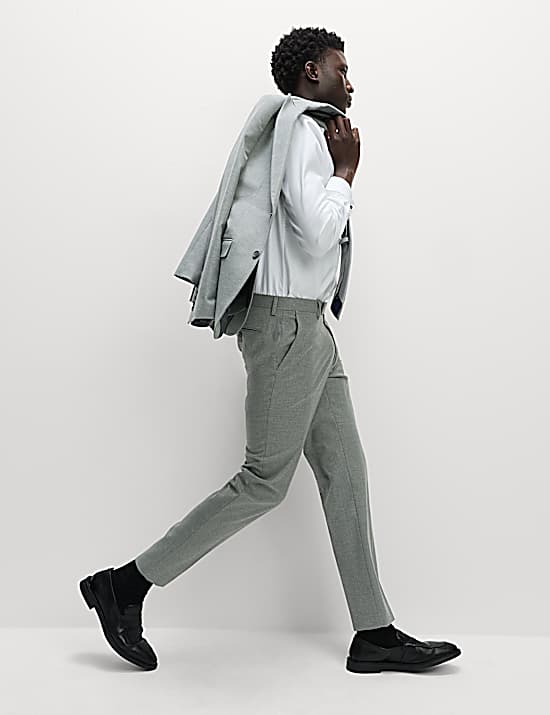 Tailored Striped Longline Waistcoat