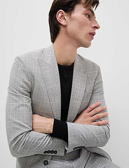 Tailored Striped Longline Waistcoat