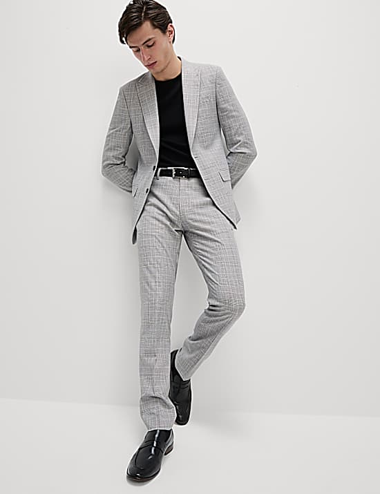 Tailored Striped Longline Waistcoat