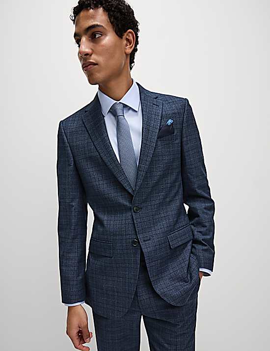 Tailored Striped Longline Waistcoat