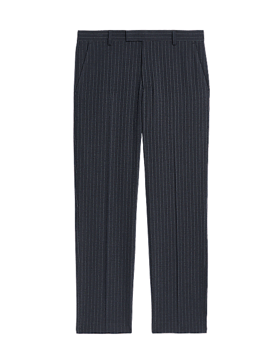 Tailored Striped Longline Waistcoat