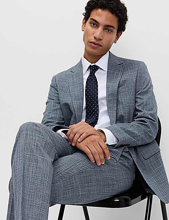 Tailored Striped Longline Waistcoat