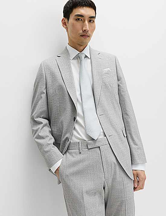 Tailored Striped Longline Waistcoat