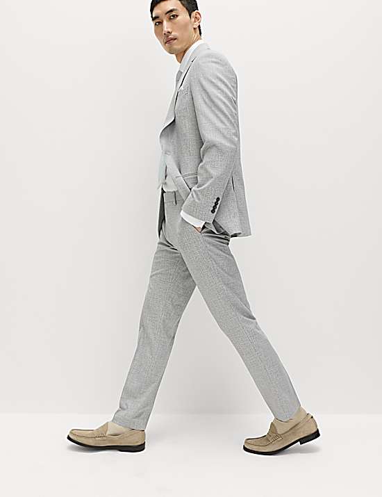 Tailored Striped Longline Waistcoat