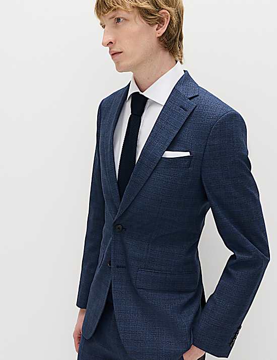 Tailored Striped Longline Waistcoat