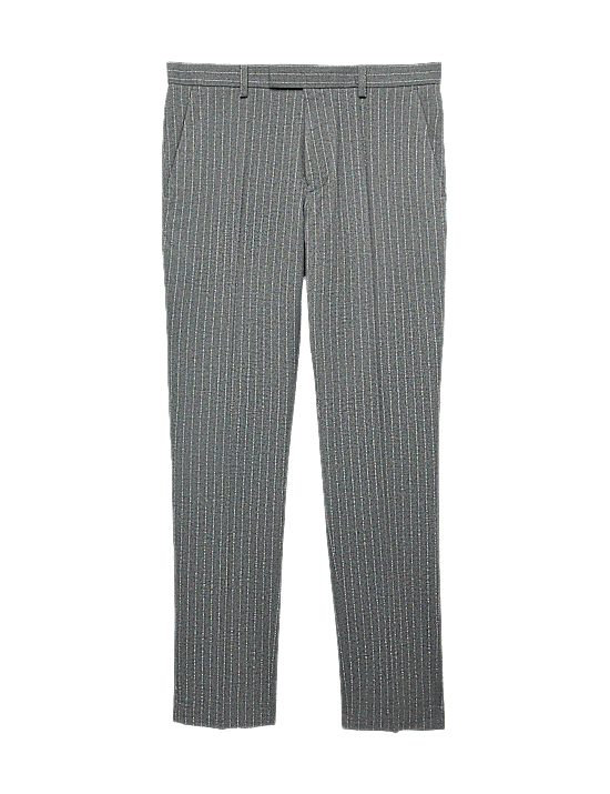 Tailored Striped Longline Waistcoat