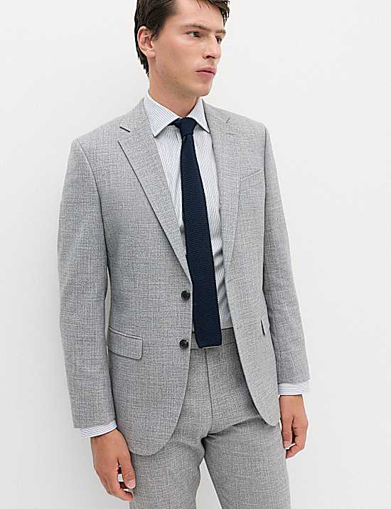 Tailored Striped Longline Waistcoat