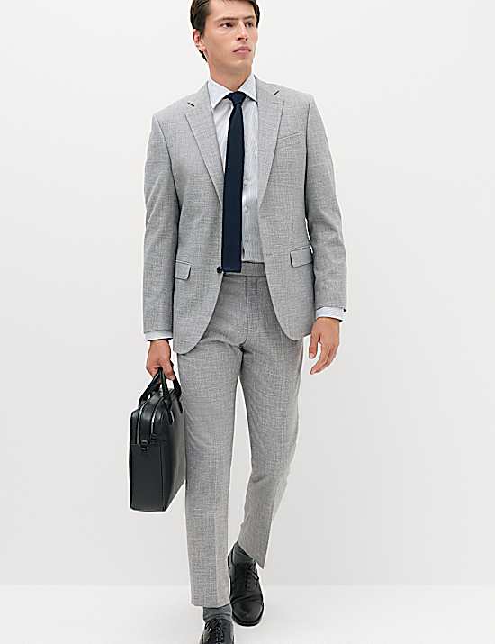 Tailored Striped Longline Waistcoat