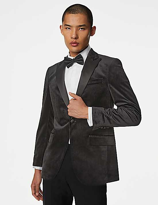 Tailored Striped Longline Waistcoat