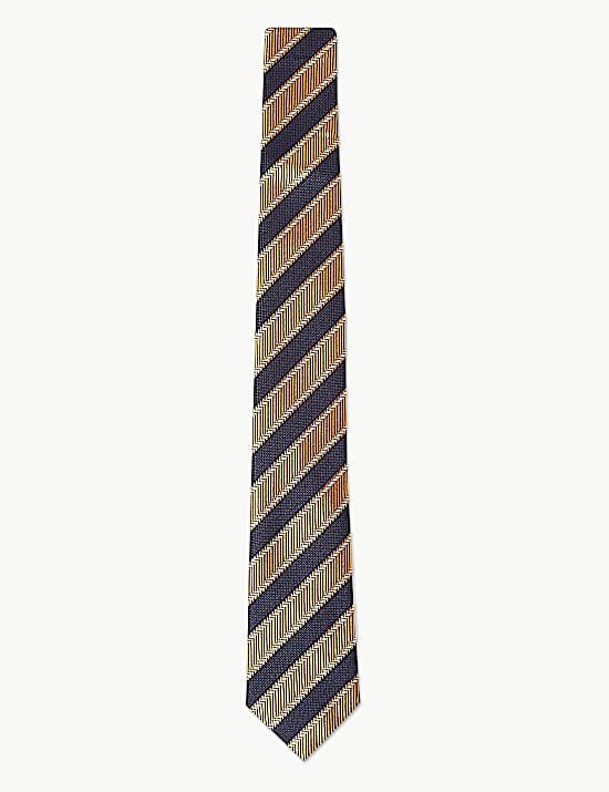 Tailored Striped Longline Waistcoat