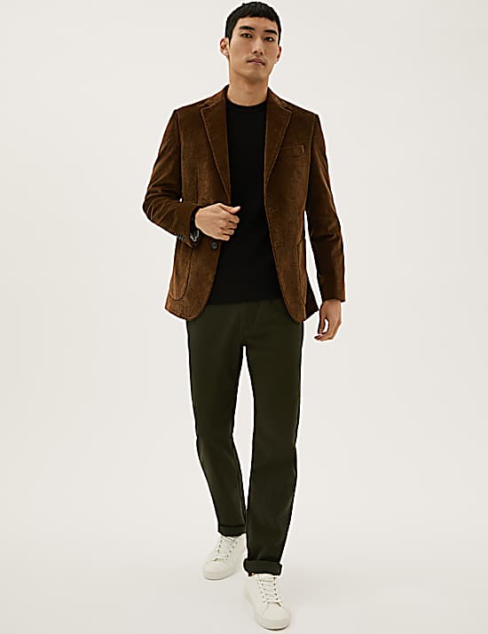 Tailored Striped Longline Waistcoat