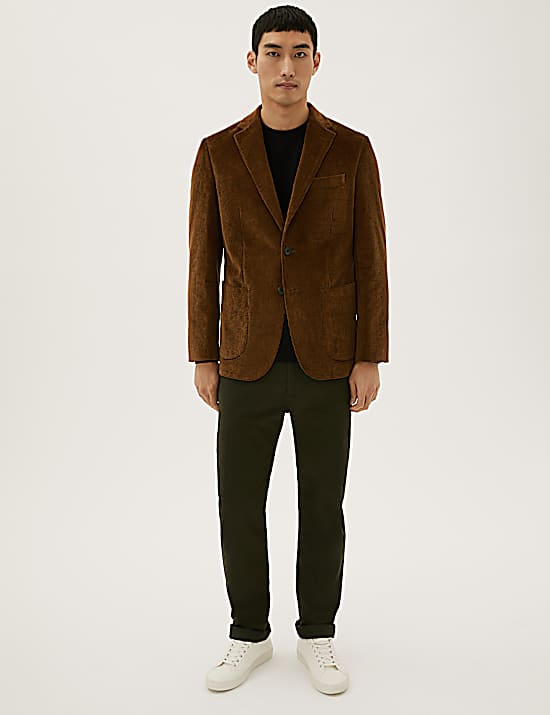Tailored Striped Longline Waistcoat