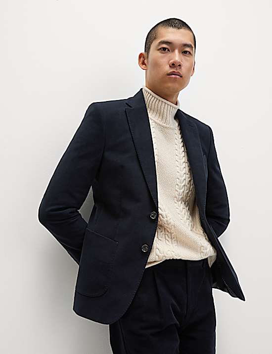 Tailored Striped Longline Waistcoat