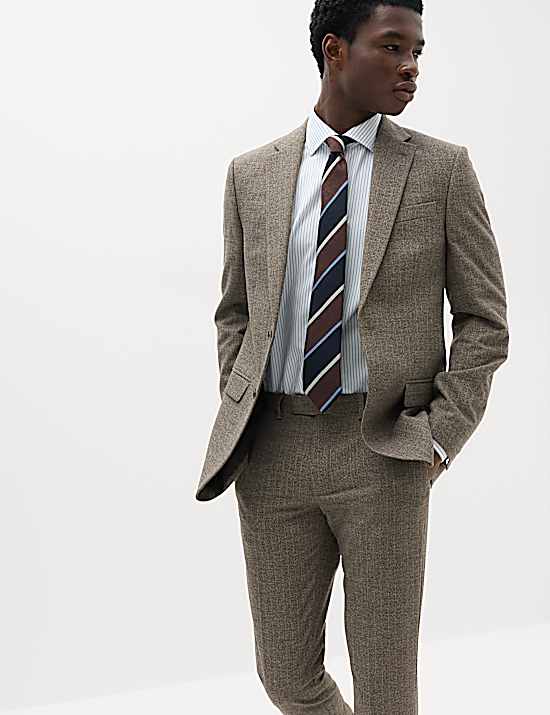 Tailored Striped Longline Waistcoat