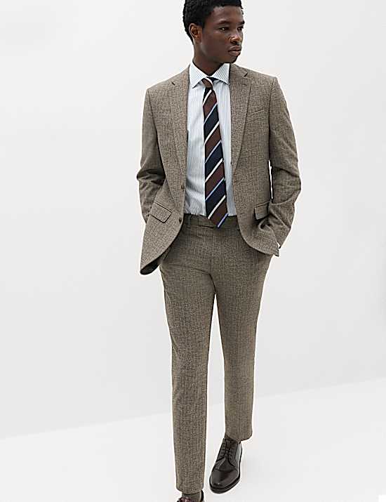 Tailored Striped Longline Waistcoat