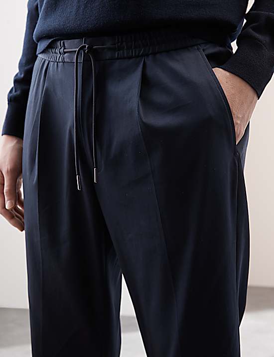 Tailored Striped Longline Waistcoat