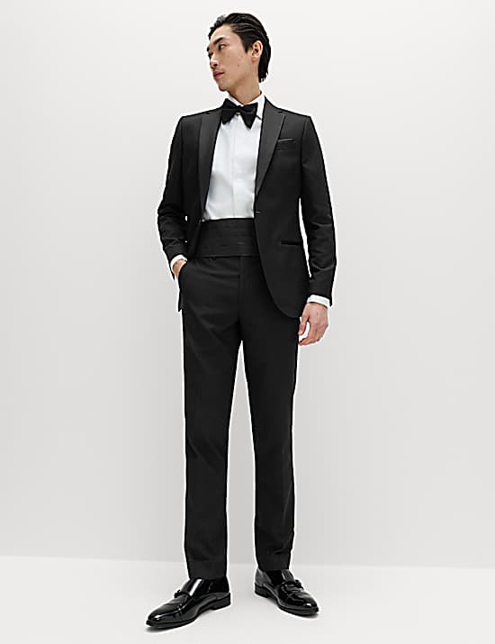 Tailored Striped Longline Waistcoat