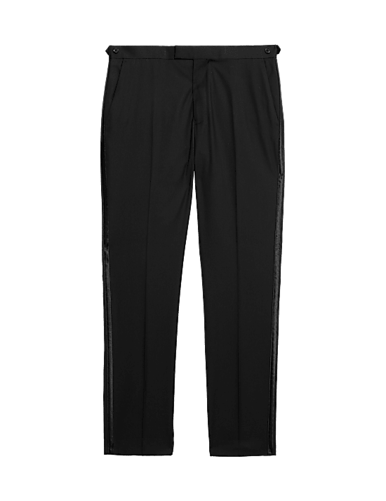 Tailored Striped Longline Waistcoat