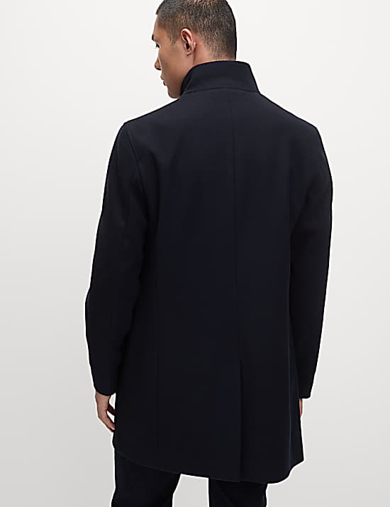 Tailored Striped Longline Waistcoat