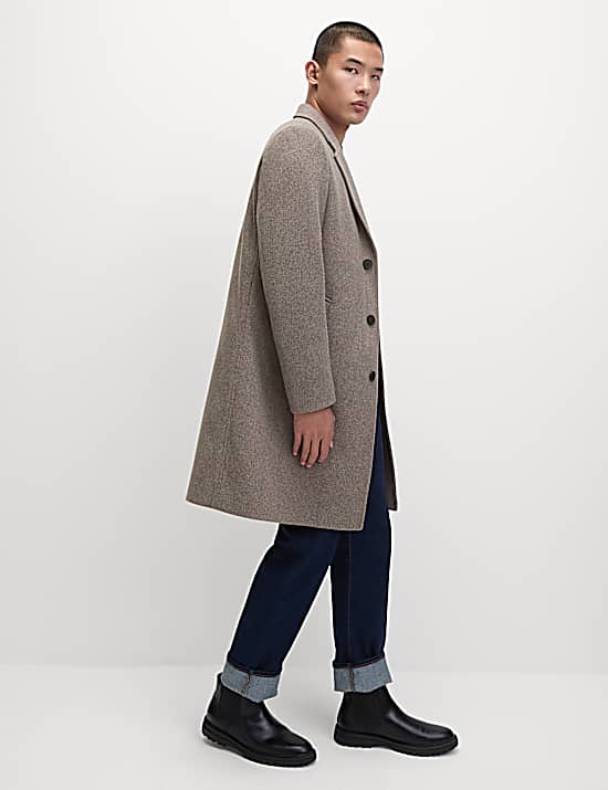 Tailored Striped Longline Waistcoat