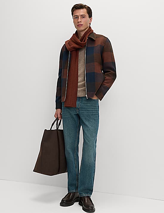 Tailored Striped Longline Waistcoat